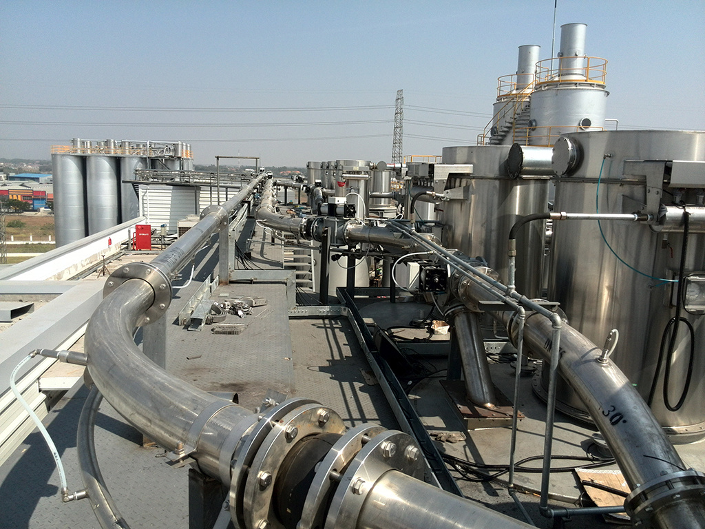 Carbon Black Monthly Silo and Primary/Secondary Conveying System 4